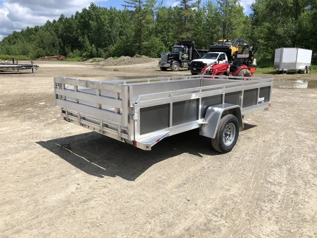 2022 Mission Trailers 6×12 Aluminum Open Utility w/Integrated Rear Ramp - Image 4