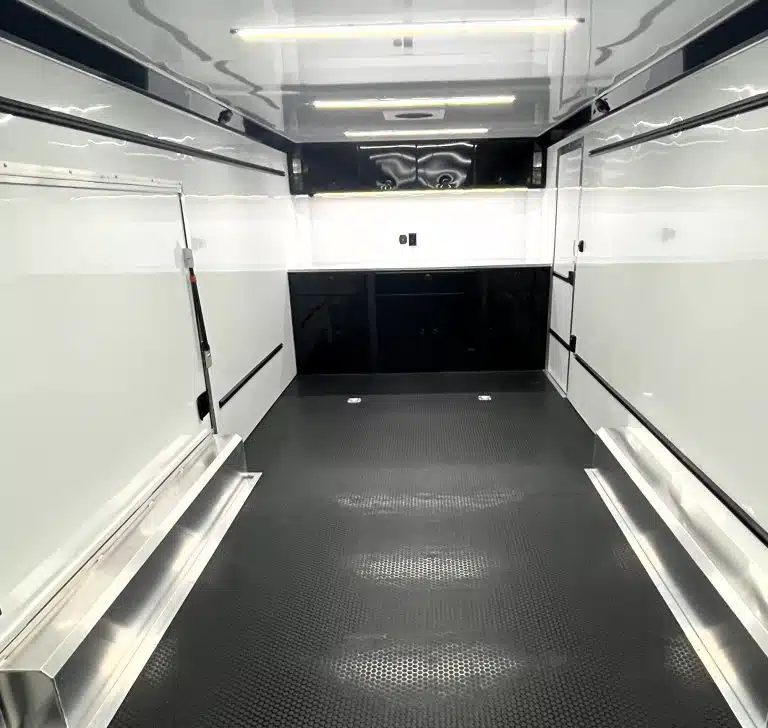 Enclosed ATC Car Trailer 2026 24ft. Aluminum ROM 450 w/Large Escape Door & LifeTrac 6106 - Image 2