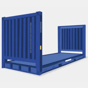 20Ft X 8Ft Used Flat Rack Shipping Containers