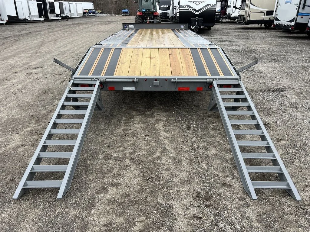 2024 Diamond C 8.5×20 20K Deckover Equipment Trailer w/ 72” Flip-Knee Ramps - Image 6