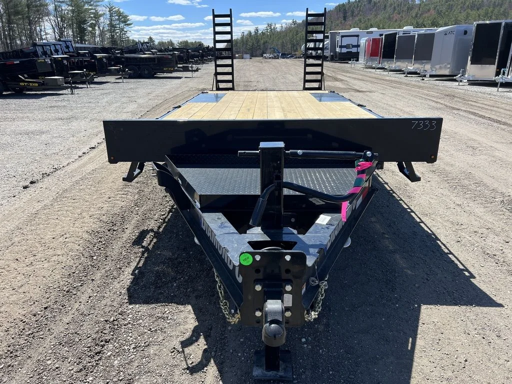 2024 Diamond C 8.5×20 20K Deckover Equipment Trailer w/ 72” Flip-Knee Ramps - Image 8