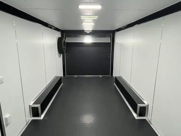 Enclosed Car Hauler 2025 20ft. Blaze w/Finished Interior, Black-Out Package, & More! 0105 - Image 4