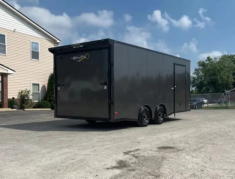 Enclosed Car Hauler 2025 20ft. Blaze w/Finished Interior, Black-Out Package, & More! 0105 - Image 5