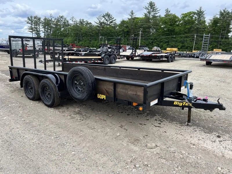 2021 Big Tex Trailers 6.5×16 6K Utility w/Ramp Gate & Spare Tire - Image 6
