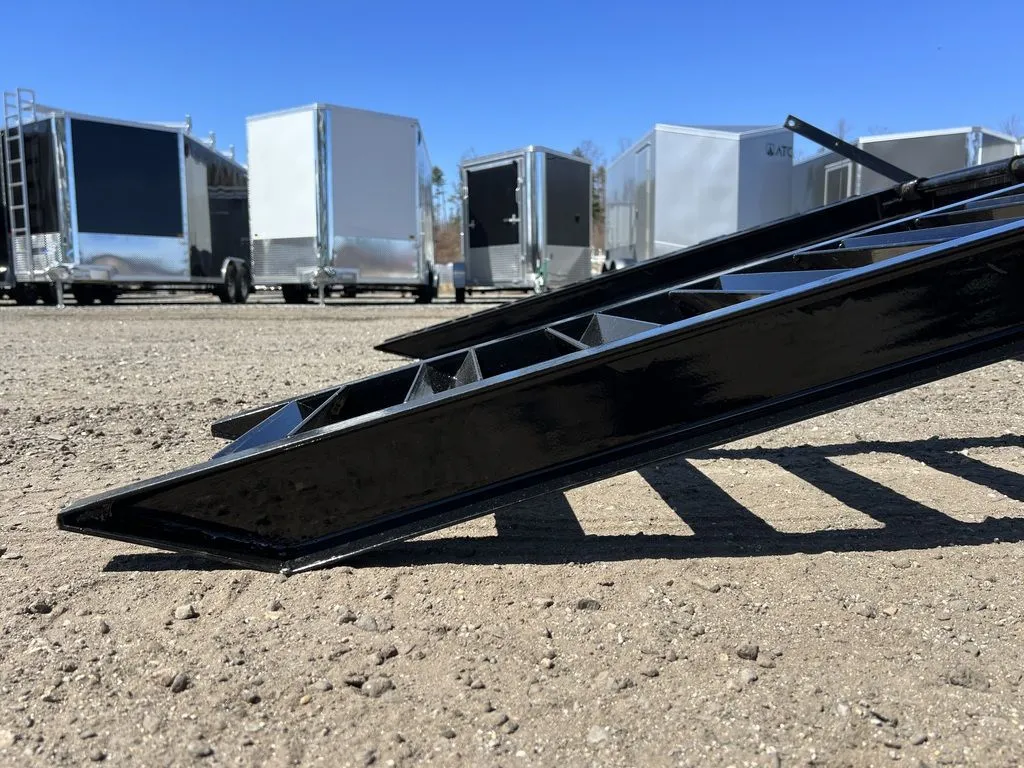 2024 Diamond C 8.5×20 20K Deckover Equipment Trailer w/ 72” Flip-Knee Ramps - Image 12