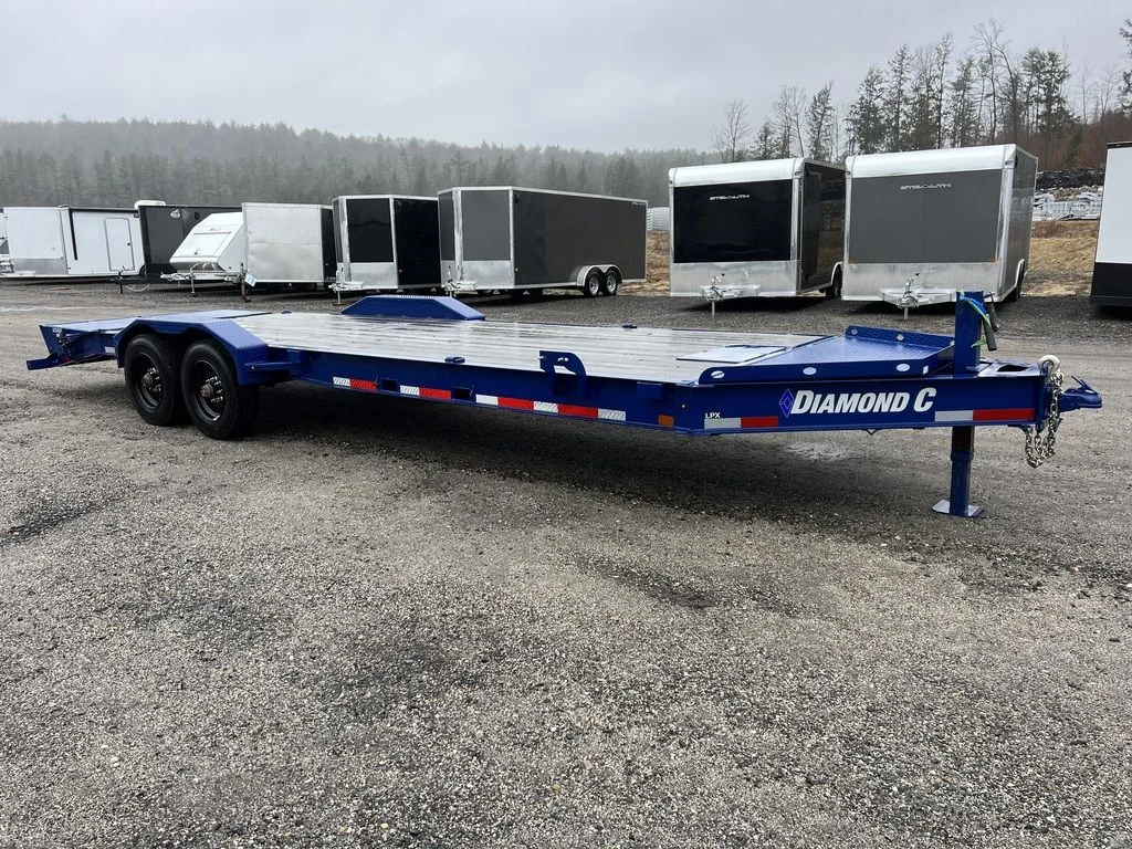 2022 Diamond C 7×24 20K Low Profile Equipment Trailer w/Max Ramps - Image 6