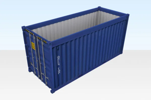 20Ft X 8Ft Used Shipping Container Open Top - Image 3